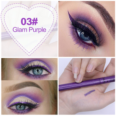 American nyx color eyeline pen lasting waterproof without dizziness and color - friendly easy to start multi - color optional