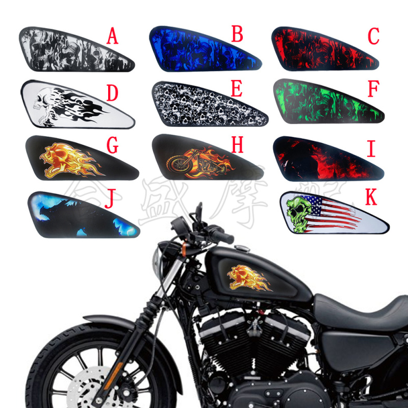Motorcycle Suitable for Harley Xl883 1200 X48 Modified Fuel Tank Sticker Decal Sticker Motorcycle Suitable for Harley Xl883 1200 X48 Modified Fuel Tank Sticker Decal Sticker