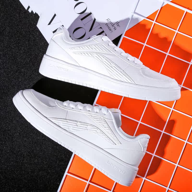 Li Ning board shoes small white shoes 2022 summer new Air Force No. 1 low-top outdoor casual sports shoes AGCN335