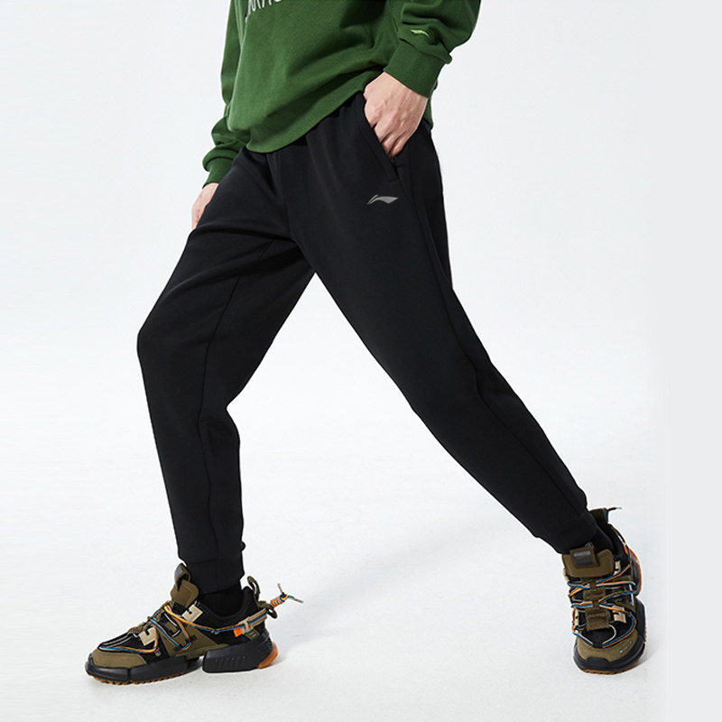 Li Ning Sports Male Spring New Conventional Bench Foot Pocket Zipping AKLQ939