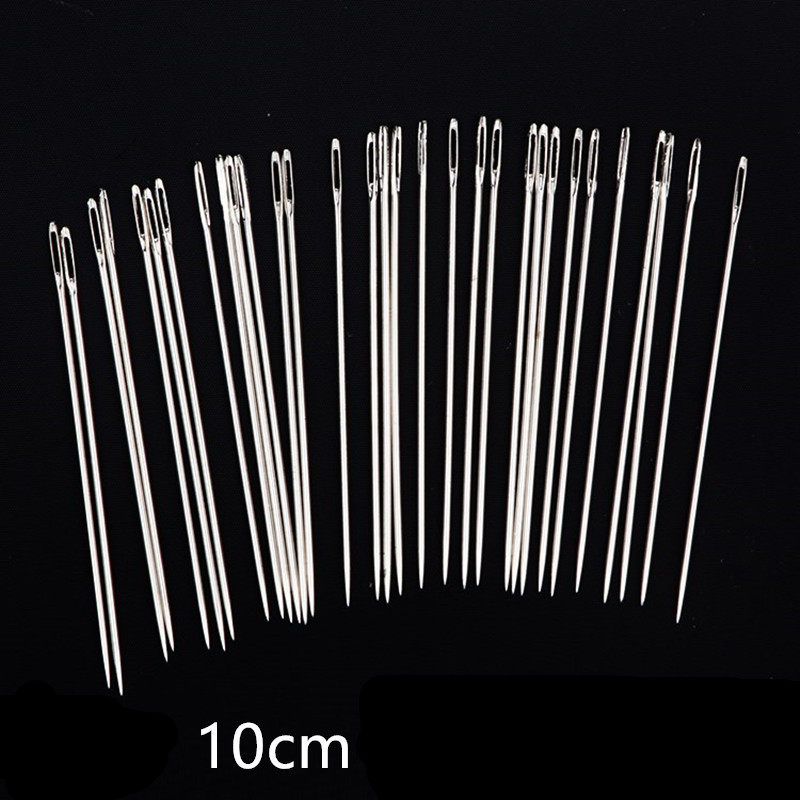 Hand stitches 10 cm long handmade stitches quilted with a large eye needle 5 pieces