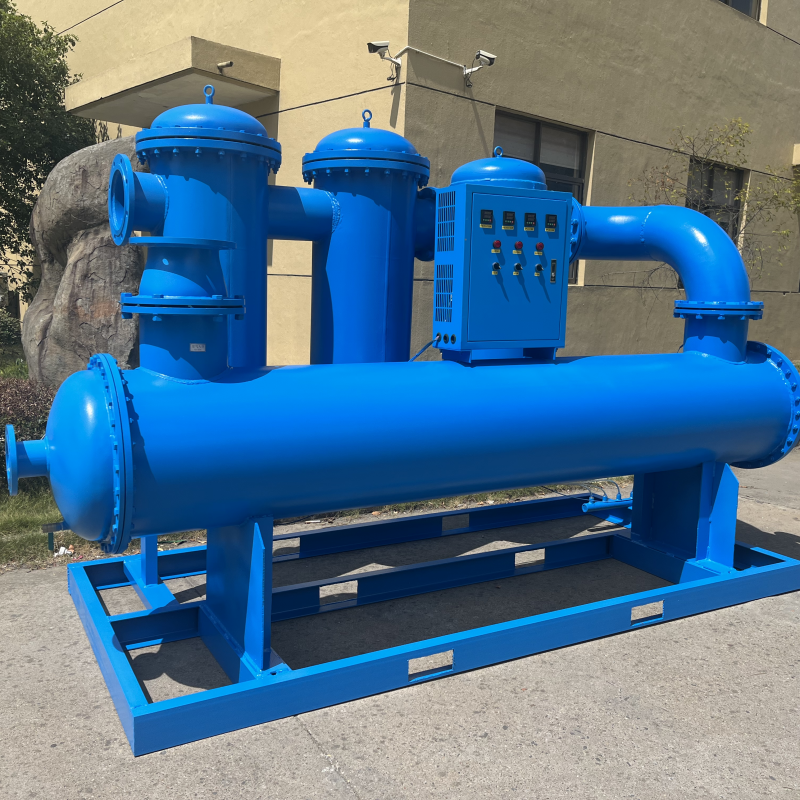 Unpowered drier Rear cooler compressed air flange Precision filter Purification device Cold dryer-Taobao