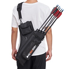 Боу 弓箭四管箭袋反曲弓箭壶腰胯箭囊美猎弓户外便携箭筒箭支射箭箭盒