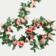 Trang trí hoa nho hoa hồng hoa giả hoa nho giả hoa mây nhựa hoa điều hòa không khí trần trần treo tường nho - Hoa nhân tạo / Cây / Trái cây