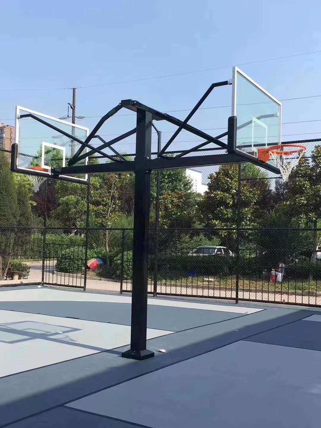 Basketball Hoop Factory Outlet Mobile Basketball Hoop Hydraulic Basketball Hoop Nets