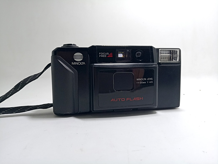 Minolta HI-MATIC AF FS-E AF2-MD135 phim phim rangefinder máy ảnh cố định focus (với mẫu