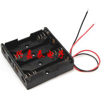 AA 4-cell battery holder AA 4-cell battery box 6V side-by-side without cover no switch and cable 4AA battery slot