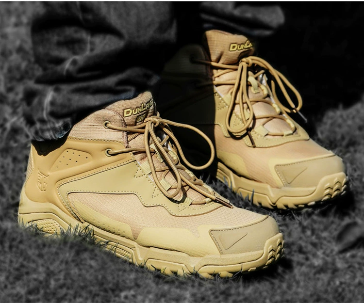 Ngoài trời commando quân đội khởi động của nam giới leo núi boots giày khởi động chiến thuật đào tạo mặt đất sa mạc khởi động trong thoáng khí ba màu khởi động chiến đấu