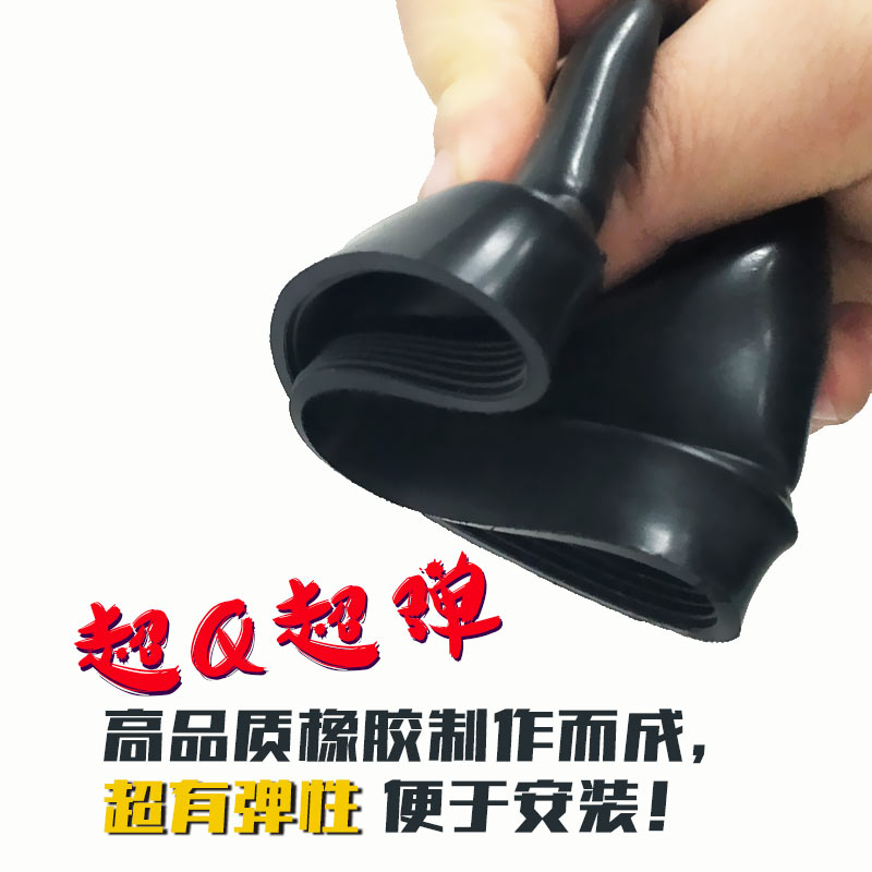汽车大灯改装防尘盖防水罩后盖车灯通用加长延长胶LED氙气灯密封