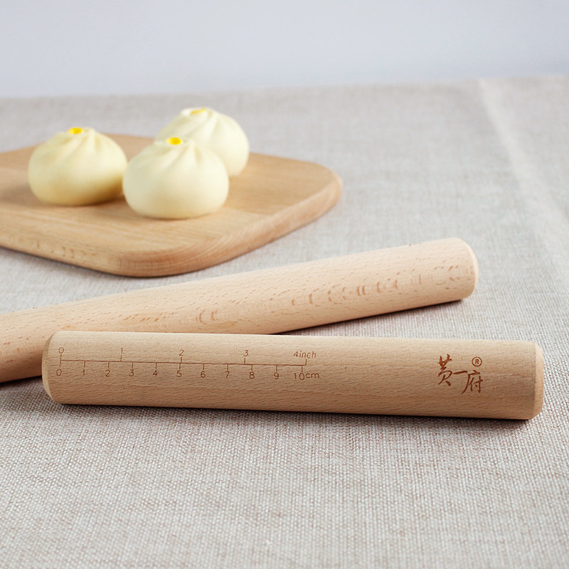 Huang Yi-fu noodle rod household with solid wood dumplings skin artifact without adhesive grade grade of beech noodles