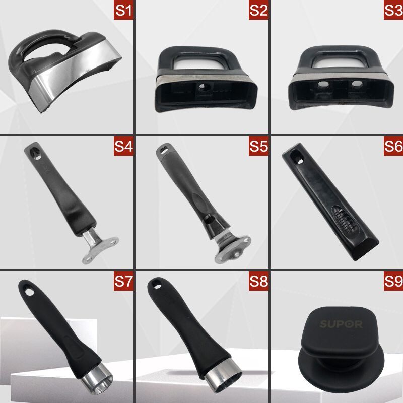 Frying Pan frying pan High pressure pan Milk Pan Flat Bottom Pan Accessories Handle Handle Sub ear lid head lid Everest handle
