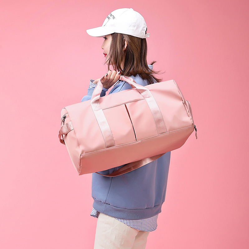 New dry and wet separation gym bag swimming bag sports bag shoe warehouse waterproof large-capacity portable beach travel bag women