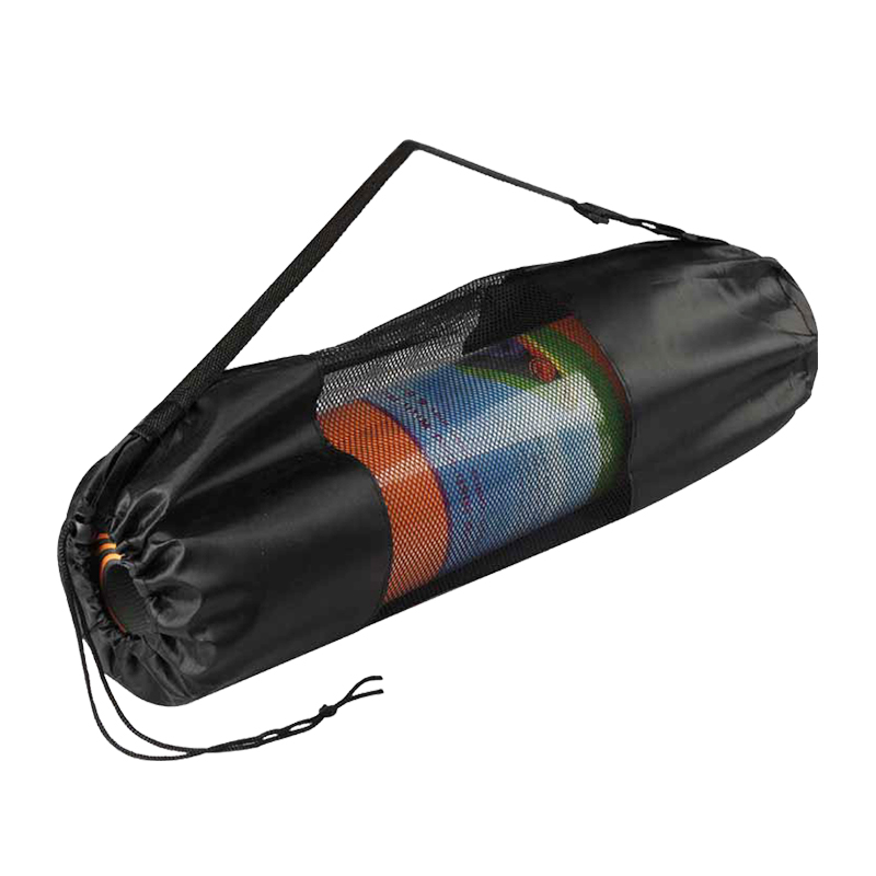 Yoga mat bag Storage bag Storage bag Subnet bag Mesh bag Super specialty foam shaft long yoga backpack