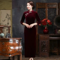 Темно-бордовый длинный лонгслив