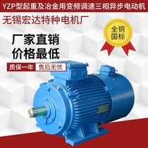 YZP160L-6 11KW 13KW Wuxi Hongda lifting motor metallurgy frequency conversion speed regulation three-phase asynchronous motor