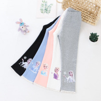 Princess Aisa Pure Cotton and Spring Fall Clothes for Pure Cotton and Fall Outside Wear Leisure Pants