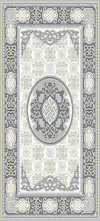 Mongolia's Erdente pure wool carpet 4N1951 29s