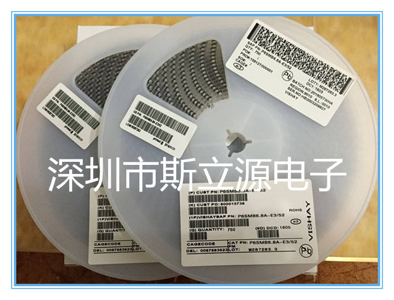 SMD P6KE6 5CA SMBJ6 5CA 6 5V bidirectional TVS diode AK silk screen SMB brand new