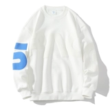 Осенняя модная трендовая универсальная толстовка для отдыха, круглый воротник