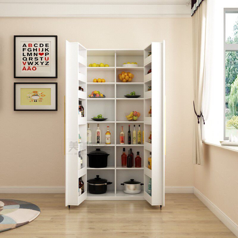 Modern dining cabinet 0 8m double door 1 2m three door custom one simple high cabinet large capacity multifunctional storage cabinet