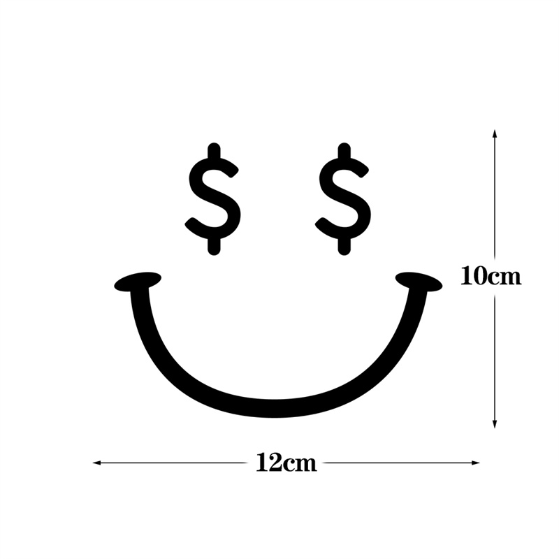Adecuado para la decoración de faros delanteros Honda NS125LA, pegatinas con cara sonriente de emoticono, calcomanías personalizadas, HONDA modificada_voghion.com