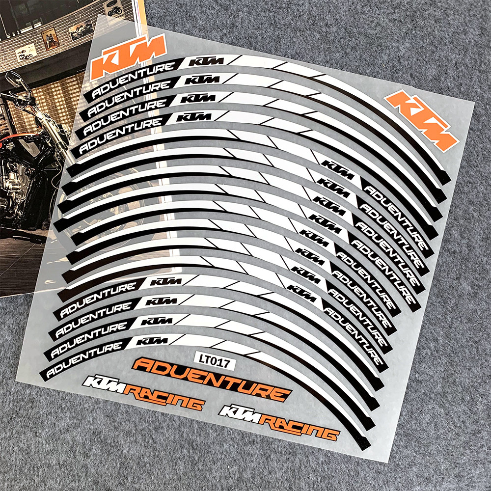 Стикеры на колеса для мотоциклов KTM Duke RC 250/390/790/890 Kerkan