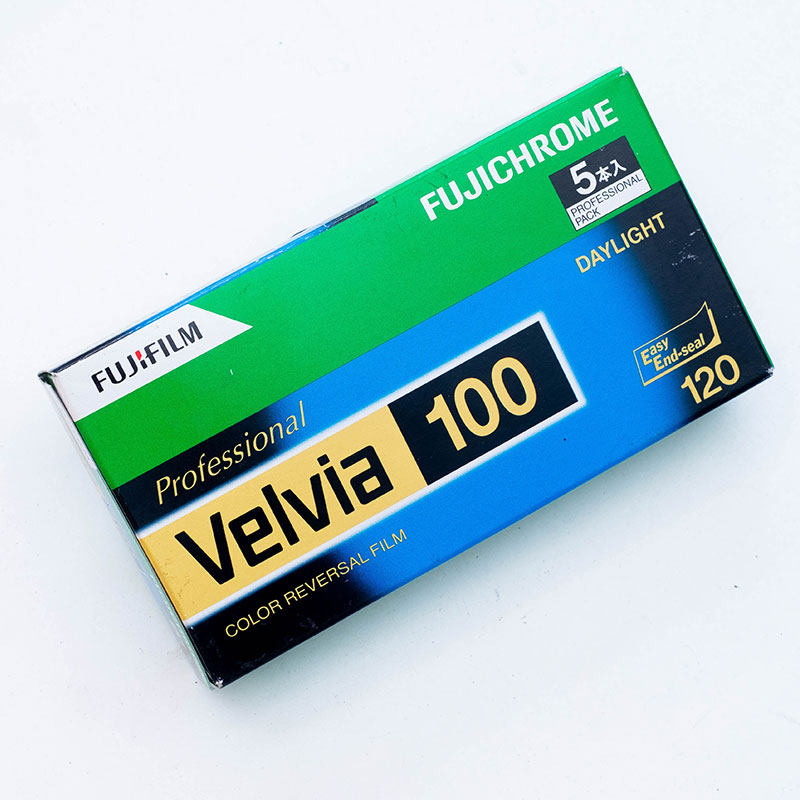 Fuji PROVIA100F VELVIA100 50 Kodak E100 120 reverse positive non-135 E6 flushing