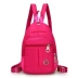 Bình thường thủy triều nhỏ ba lô nylon túi nhỏ vai nữ túi ngực kép sử dụng mini Oxford vải vai Messenger túi mẹ - Ba lô balo bé gái Ba lô