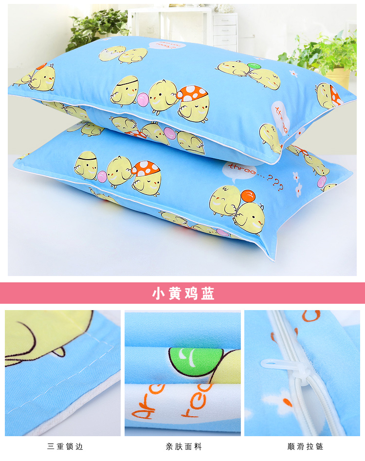 Pillowcase cặp người lớn tải lớn duy nhất gối với đơn giản dày ký túc xá sinh viên gối đặt gối bìa