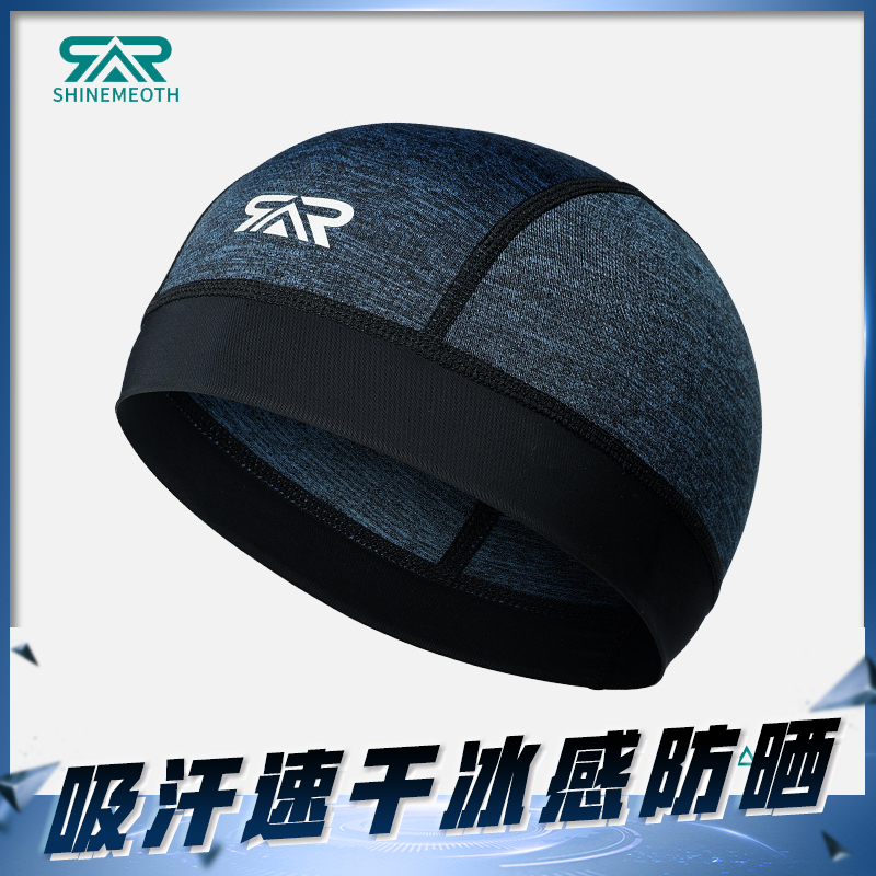 Quick-drying riding cap breathable summer men and women sunscreen cloth hat bicycle motorcycle helmet lining headgear liner