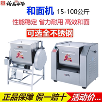 Yongqiang dough noodle machine commercial large automatic stainless steel kneading dough mixing flour machine YQ15 25 50kg