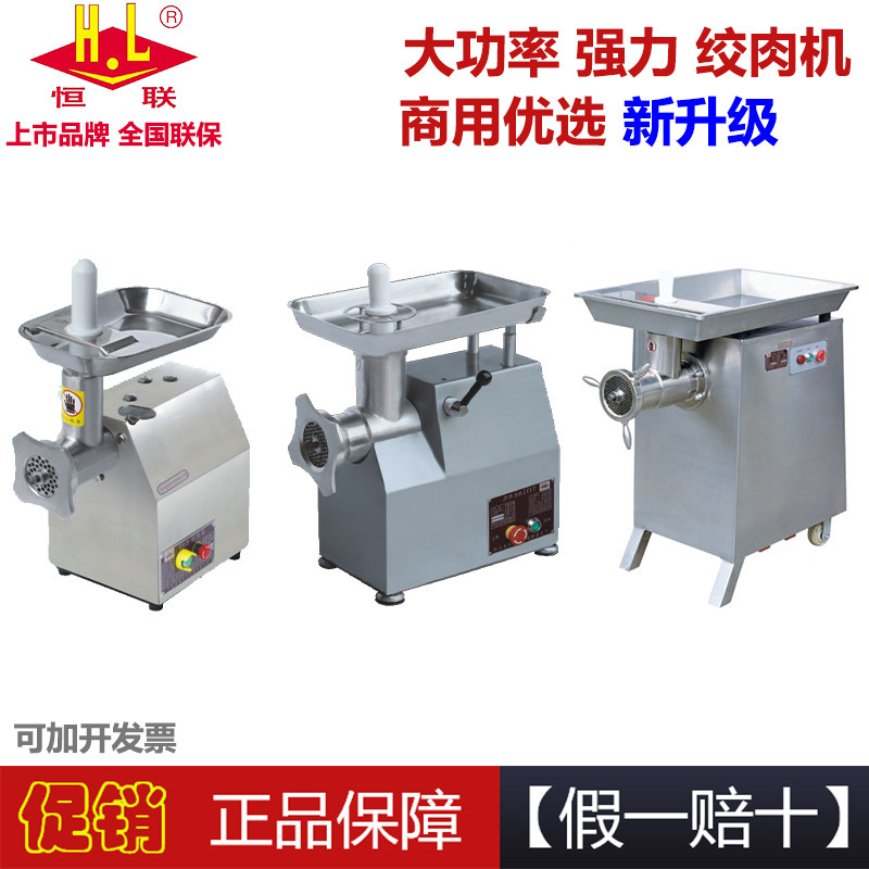 Constant Meat Grinder TJ12 TJ22 TJ32 Meat Cutter Commercial Large Electric Fully Automatic High Power