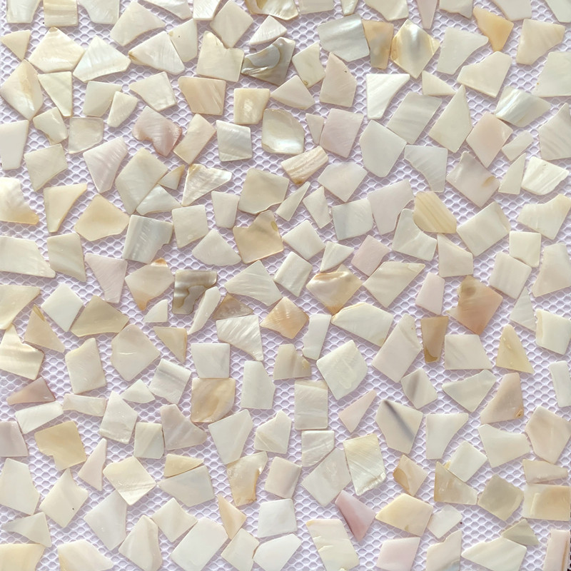 afsh shell mosaic natural color messy parquet Bathroom Bar room Makeup Room Hotel Background Tile Factory Shop
