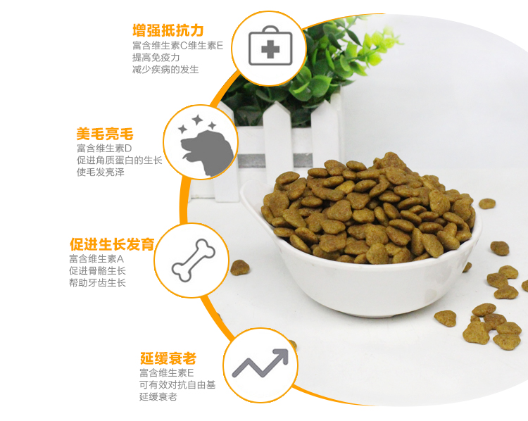 Yourui camellia dầu chó thức ăn 2,5kg5 kg chó con chó trưởng thành phổ quát toàn chó Teddy VIP Jin Mao Samora - Chó Staples hạt cho chó con