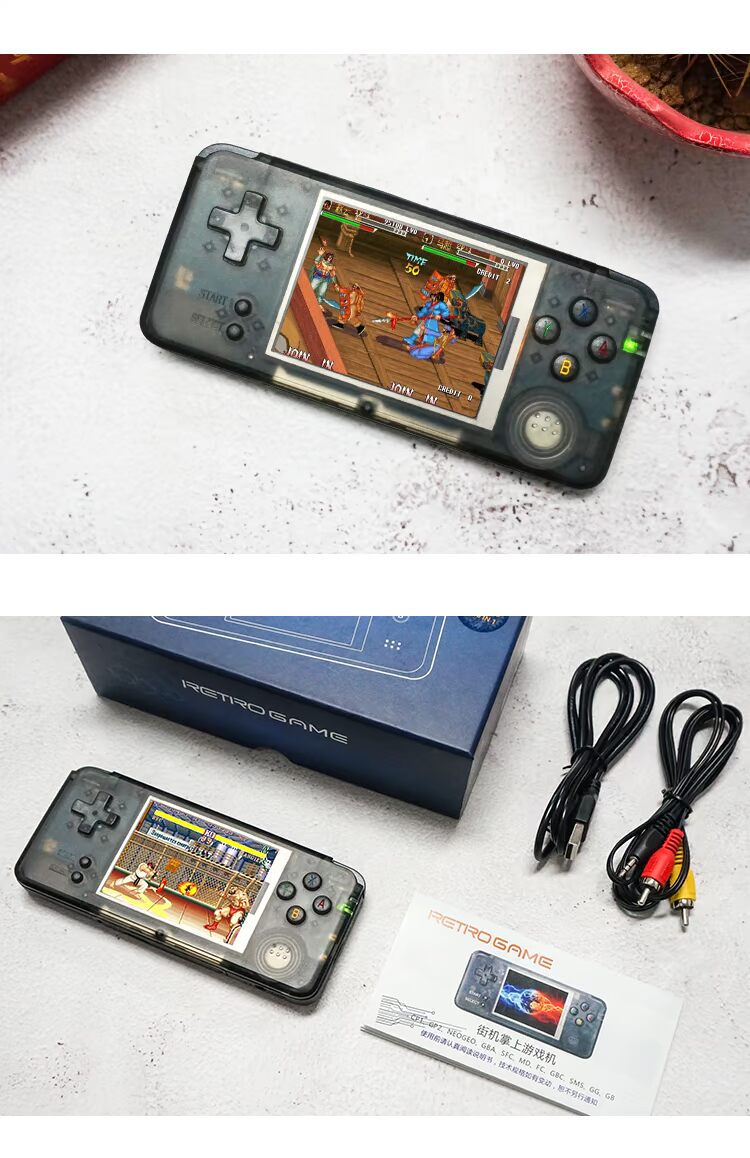 Cool game retro game máy hoài cổ kiểu cũ Tình huống cọ psp3000 console cầm tay gba - Kiểm soát trò chơi tay xbox one s