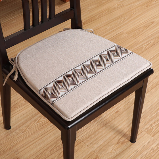 Yaxing Modern Chinese Dining Chair Cushion Non-slip Seat Cushion Universal for All Seasons Removable and Washable Solid Wood Dining Chair Cushion Customized Chair Cushion