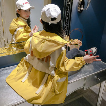 Girls autumn clothes 2020 new Korean version of foreign air Net red assault clothes big children children autumn jacket windbreaker coat