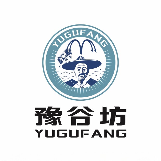 豫谷坊渔具店的LOGO