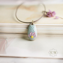 Flower and lodging) original hand for art and fresh flowers lock bone chain retro characteristics meritocratic best temperament birthday present