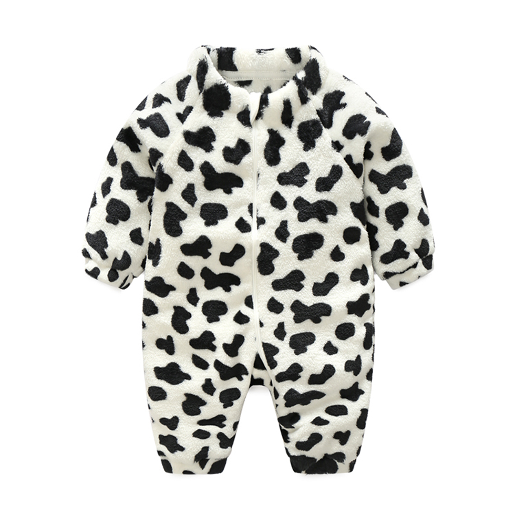Đồ lót cho bé gái Xiêm Mùa đông Trẻ em Làm dày Flannel Dịch vụ tại nhà Mùa đông 0 năm 3 tháng Quần áo bé leo núi Plus nhung thoi trang be yeu