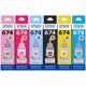 Epson Epson Original 674 Ink Anti-Counterfeiting Code Is Compatible with L801 L810 L805 L850 L1800