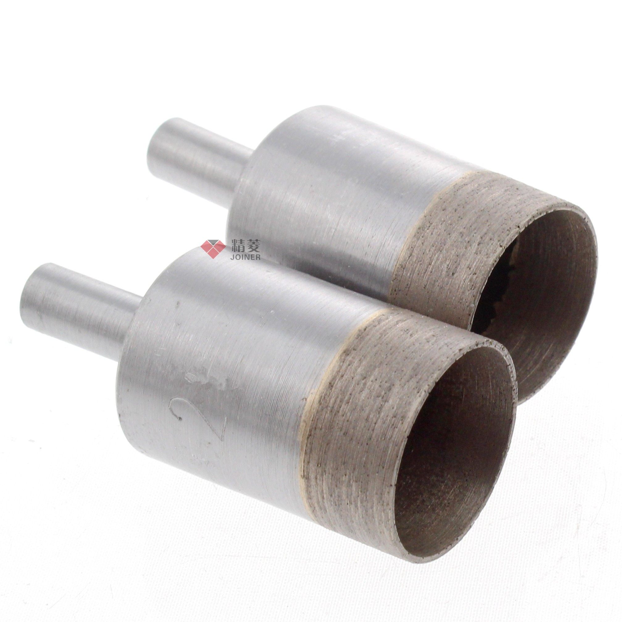 4-25mm sintered glass drill diamond bronze drilling machine jade ceramic emerald agate sleeve handle 10mm