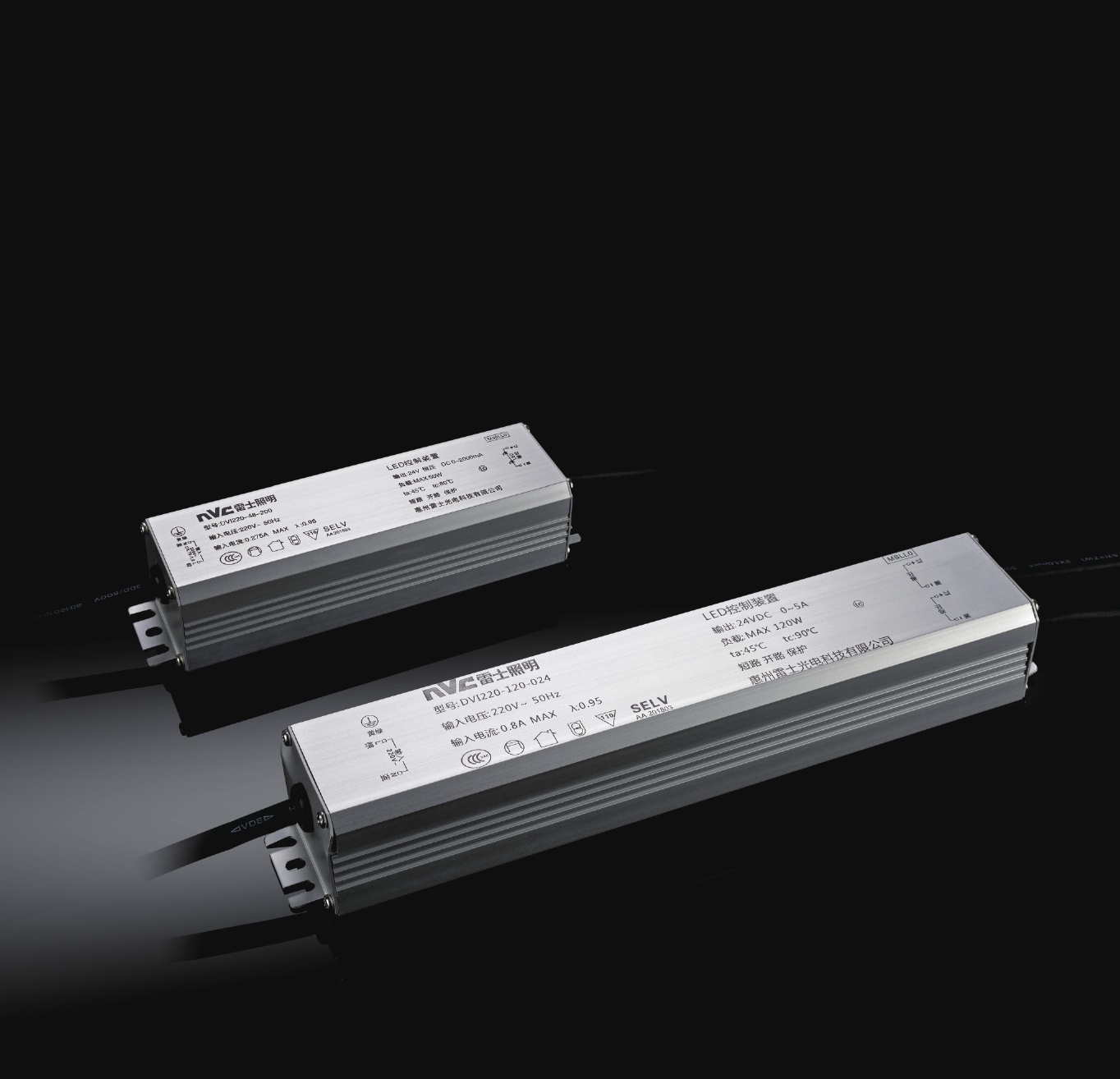 Thunder Lighting NLED-DV1 48W 120W DC24V LED light with transformer Electronic constant pressure power supply