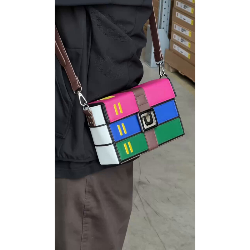 CoteVue Winrar Archive Messenger Bag CoteVue Winrar Archive Messenger Bag