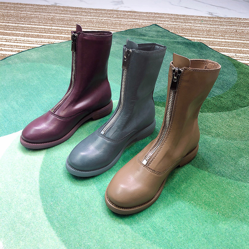 Martin boots women's guidi boots ghost emperor boots 310 upside down boots net red boots 2022 new skinny boots front zipper boots