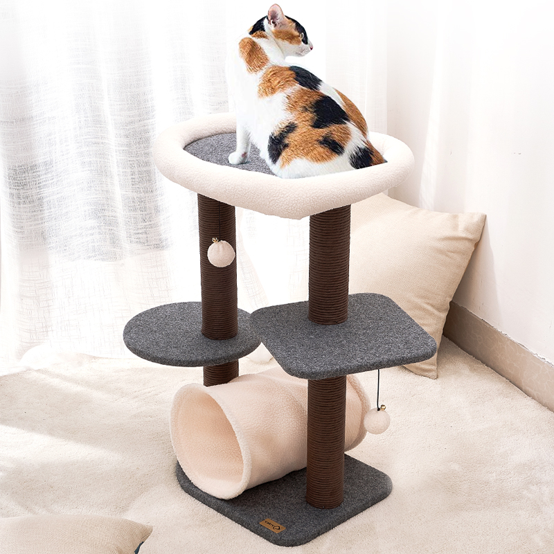 Kerry Catry Four Seasons Creative Small Cat Toy Crawling Cat Tree One Cat Cat Catch Cat Cat Cat Cat Tunnel