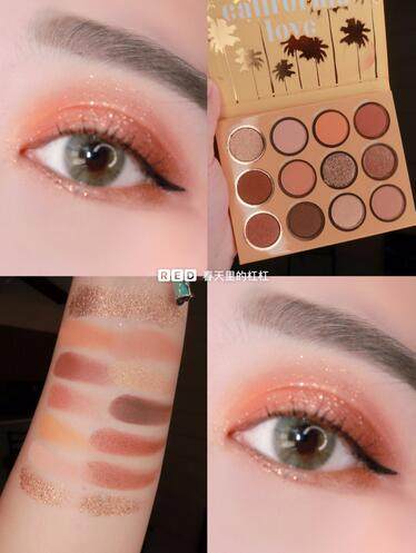 Spot colourpop eye disk Caracara Bubble California Love, California Love