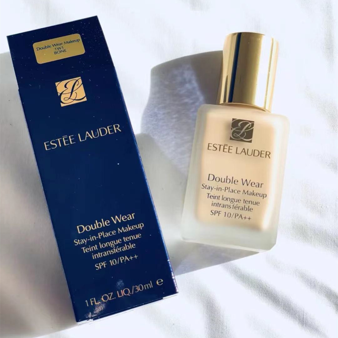 Spot delivery press pump head EsLaude DW underlying fluid Double Wear 1W1 moisturizing masking nude makeup