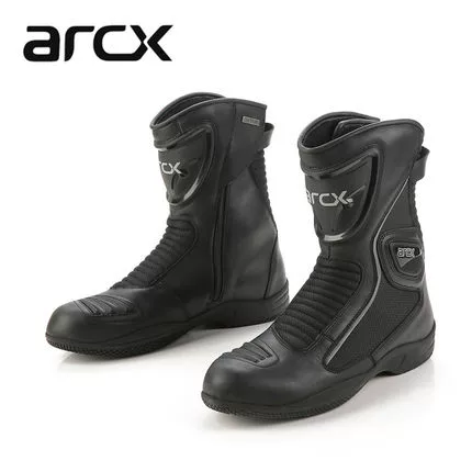 Lưới đầu máy Ya cool / arcx da bò rider xe máy đua giày giày không thấm nước cưỡi giày đi giày đường - Xe máy Rider thiết bị