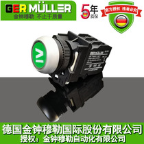 Sign symbol flat head button switch waterproof and anti-dust reset flat button button Sub-control switch Admiralty Müller